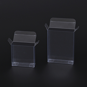 Rõ ràng nhựa <span class=keywords><strong>PVC</strong></span> bao bì Hộp Tùy chỉnh trong suốt Pet hộp quà tặng vuông - Product Image 2