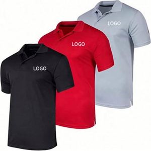 Factory Wholesale Cheap Price for Quick Dry Polo Shirts Men's Golf Collar <b>T</b> Shirts for Hot Summer - Product Image 1