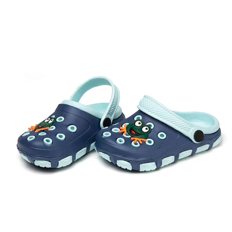 Custom High Quality Cartoon Slide Sandals Clogs Children Beach Shoes Eva Garden Shoe Clogs Kids