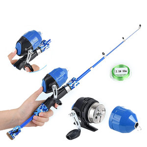 <span class=keywords><strong>Kit</strong></span> de canne à pêche pour enfants mignons et ensemble de petites cannes à pêche combo moulinet canne à pêche télescopique - Product Image 3