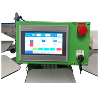 Impresora de Serigrafía Neumática Automática Sencilla 1 Color 8 Estaciones con 2 Secadores Flash para Telas y Camisetas