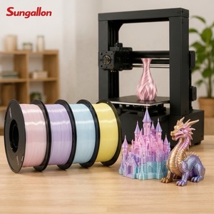 Filamento para Impresora 3D PLA+Silk de Venta Directa de Fábrica Sungallon, 1.75mm, 1kg/rollo, Fácil de Imprimir, Sin Deformaciones ni Filamentos - Product Image 4