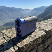 Télémètre laser professionnel 6X, mesureur de distance portable avec fonction balistique, pente et angle pour la chasse, le golf et l'observation
