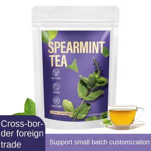 Оптовый премиальный органический чай для похудения и оздоровления со вкусом мяты в пакетиках-пирамидках для экспорта, с возможностью индивидуализации OEM/ODM и сроком годности 2 года - Product Image 5