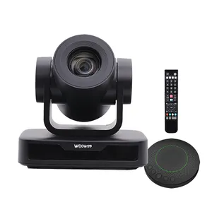 WODWIN High Definition 10X Optical Zoom Lens Video Conferencing Camera USB PTZ Conference Camera microphone de table conference