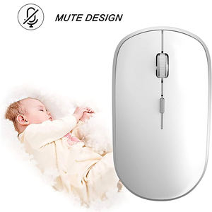 Best-seller Emballage OEM <span class=keywords><strong>Souris</strong></span> d'ordinateur <span class=keywords><strong>sans</strong></span> <span class=keywords><strong>fil</strong></span> silencieuse 2.4G Logo personnalisé 3 DPI Réglable Main droite Mini Style Silencieux Cadeau - Product Image 3