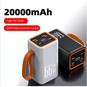 Sạc dự phòng di động ngoài trời <span class=keywords><strong>10000mAh</strong></span> 20000mAh, nguồn dự phòng lớn cho cắm trại ngoài trời, nguồn điện khẩn cấp - Product Image 2