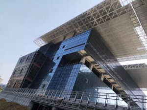 Structure métallique de construction, revêtement mural extérieur, cadre visible, verre feuilleté, mur-rideau, norme <span class=keywords><strong>GCW</strong></span>, norme GB - Product Image 5