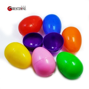 Plastic Easter Eggs 42*60 mm 2.4 inch tall Easter egg Toy capsule eggs