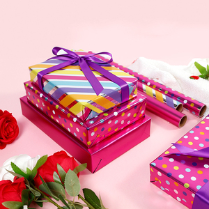 New Gift Wrap <b>Paper</b> Printing Foil <b>Paper</b> 43*300 cm Metallic <b>Paper</b> <b>Packing</b> - Product Image 6