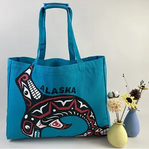 Tùy Chỉnh Canvas Tote Bag Bán Buôn Với Biểu Tượng Tùy Chỉnh In Cotton Hữu Cơ Shopping Bag Canvas Mua Sắm Bông Túi Vải