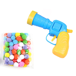 Bunnyhi WJ003 giocattolo di addestramento per animali domestici giocattolo divertente per <span class=keywords><strong>gatti</strong></span> Mini lanciatore di tiro <span class=keywords><strong>giochi</strong></span> di pistola colorati Stretch Plush Ball gatto pistola giocattolo - Product Image 5