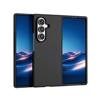 Étui de téléphone pliable en silicone véritable anti-empreintes digitales, protection intégrale, antichoc, personnalisé et tendance pour Samsung Z FOLD 4 5 6 7 8