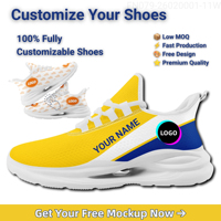 Zapatillas Deportivas Casuales Ligeras Premium para Hombre con MOQ Bajo, para Caminar y Correr, con Soporte para Impresión de Logotipo Personalizado