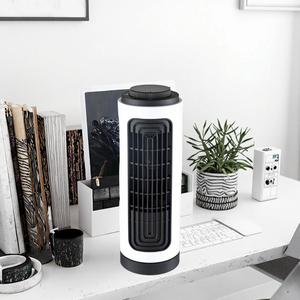 220 Volt Remote Control <b>Table</b> <b>Mini</b> Tower Fan Bladeless Motor Air Cooling Desk Bathroom Mechanical Made Air Cooling Tower Fan - Product Image 4