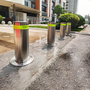 Dissuasore idraulico retrattile automatico per parcheggio auto barriera stradale residenziale - Product Image 4