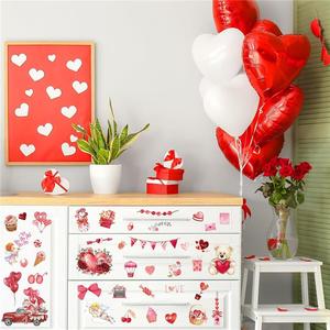 Pegatinas de Transferencia de Corazón de Acuarela Personalizadas, Novedad Más Vendida para el Día de San Valentín, para <span class=keywords><strong>Muebles</strong></span> y Manualidades, Decoración del Hogar DIY - Product Image 6