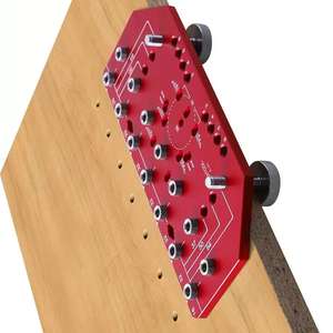 TEBAK W-146 Holz verbindungen Präzision 3 in 1 Dübel vorrichtung Laser markierung skala Einstellbare Taschen loch vorrichtung Bohr führung Ortung - Product Image 2