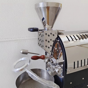 Industrial Hotel Italian <strong>Coffee</strong> Roasting Machine Drum <strong>Mini</strong> Sample <strong>Coffee</strong> Bean <strong>Roaster</strong> Machine - Product Image 6