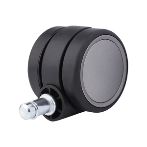 Plug-in Nylon Swivel Office Chair Casters Dual Bearing Silent Lightweight Modern <b>Wheels</b> For Adjustable Chair Bedroom Furniture - Product Image 6