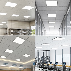 Ultra Thin <strong>square</strong> 60x60CM Led Backlit Panel <strong>Light</strong> with Remote 4000K-6500K Commercial <strong>Ceiling</strong> Room Kitchen Flat Panel <strong>Light</strong> - Product Image 6