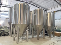 Fermenteur de bière 600L, Cuve de fermentation 5BBL, Unitanks, Indicateur de niveau FV pour produits gazeux, Cuves de fermentation à double enveloppe