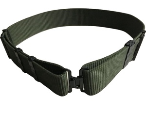 Offre Spéciale 5.5cm Couleur verte PP MATÉRIEL Sangle <span class=keywords><strong>Ceinture</strong></span> Sans <span class=keywords><strong>Trou</strong></span> <span class=keywords><strong>Ceinture</strong></span> Avec Shinny Boucles Et Boucles En Métal - Product Image 1