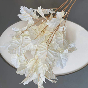 YOPIN-1598 vendita calda foglie <span class=keywords><strong>di</strong></span> <span class=keywords><strong>pioppo</strong></span> <span class=keywords><strong>di</strong></span> acero <span class=keywords><strong>di</strong></span> seta artificiale per la decorazione domestica - Product Image 4