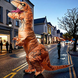 <span class=keywords><strong>Costume</strong></span> de dinosaure gonflable adulte parfait pour les fêtes à thème et <span class=keywords><strong>Halloween</strong></span> - Product Image 3