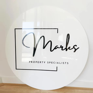 Letrero Comercial LED Acrílico Personalizado con Logotipo para Barbería, Salón de Uñas, Boutique, Bar, Oficina, Estudio, Letrero de Pared Interior y Exterior - Product Image 2