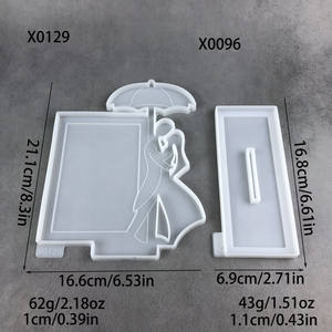 Kingnoo Handmade <b>Silicone</b> <b>Resin</b> Casting <b>Mold</b> with Irregular Shape for DIY Ins Style Decorative Ornaments and Cake Tools - Product Image 3