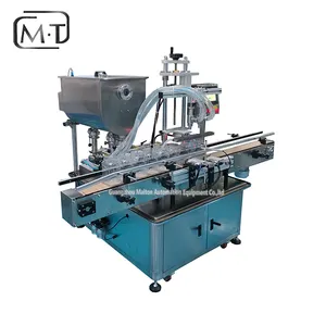 Manufacturer Customized Automatic 2/4 Nozzles Pneumatic Piston Liquid Filling Machine Filler