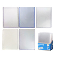 Caja de Papel Personalizada Transparente de 35pt para Tarjetas Coleccionables, Protectores de Tarjetas Deportivas, Fundas para Tarjetas de Juego