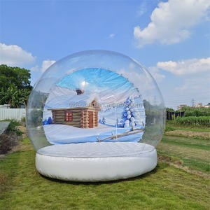 저렴한 풍선 스노우 볼 텐트 도매 맞춤형 블로우 스노우 글로브 거대한 풍선 스노우 글로브 - Product Image 2