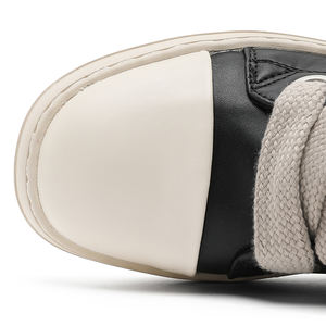 35-45 Fashion New Design Plus Size Men Unisex Trainer Style Sneakers Thick Shoelace and Big Eyelet Sneakers Hip Hop Flat <strong>Shoes</strong> - Product Image 5