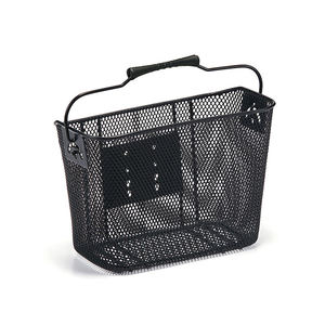 Panier avant en toile avec cadre métallique robuste SUNNYWHEEL, 680g, 300x160x210mm, installation facile, système de fixation rapide pour les besoins de cyclisme urbain - Product Image 3