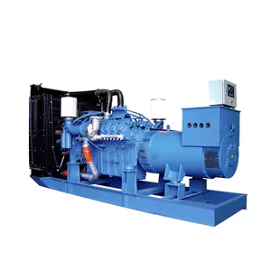 Grupo electrógeno diesel de autoprotección del generador trifásico de cuatro hilos y 1000 kW para trabajo pesado