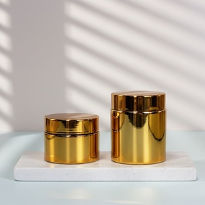 Luxury Cosmetic Packaging 10g 20g 30g 50g Easy Filling <b>Empty</b> Clear Glass Cream <b>Jars</b> With Screw Cap for Body Butter Face Cream - Product Image 6