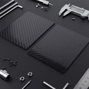 SHENYU - Surtido de Láminas de Fibra de Carbono 3K (Tejido Liso/Sarga) de 5 mm, Alta Resistencia, para Accesorios Industriales y Paneles Automotrices - Product Image 1