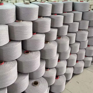 Fil à tricoter en coton recyclé OE 7/1, matière douce régénérée, fil mélangé bon marché pour gants de travail - Product Image 1