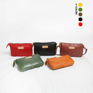 Fashion New Women's Genuine Leather Wallet Ins Style with Zipper Closure Soft Key <b>Bag</b> and Lovely <b>Coin</b> Purse - Product Image 1