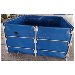 Çin özelleştirme için yüksek kalite esnek PVC tuval balık yetiştiriciliği <span class=keywords><strong>tank</strong></span>ı tarım tankları Clownfish - Product Image 4