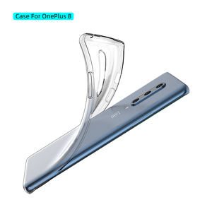 Anti-arañazos y choque transparente a prueba de golpes a prueba suave TPU caso de la cubierta para <span class=keywords><strong>OnePlus</strong></span> <span class=keywords><strong>8</strong></span> - Product Image 2