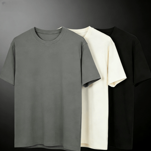 Camiseta Personalizada para Hombre, 100% Algodón, Casual, con Estampado Digital, de Manga Corta, Estilo Urbano, Talla Grande - Product Image 1