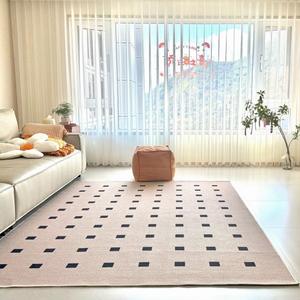 Lớn sang trọng phong cách cổ điển thảm và thảm thiết kế mới không trượt Polyester máy dệt để sử dụng nhà và tập thể dục - Product Image 1