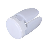 Lampe de garage à LED pour voiture Ampoules pliantes 28W E27 Ventilateur de plafond pliable Home Ceiling Warehouse Industrial Lighting