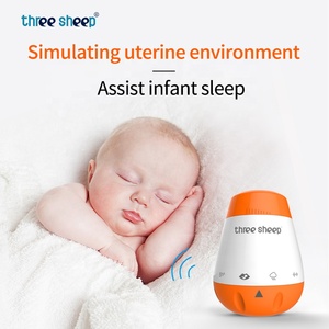 Nhà máy tùy chỉnh xách tay tiếng ồn trắng máy âm thanh bé ngủ Viện trợ nhà hát thiết bị với tử cung nhịp tim âm thanh cho thời gian ban đêm - Product Image 4