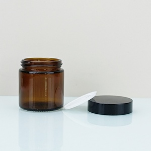 Wholesale Luxury <b>Empty</b> Cosmetic <b>Jar</b> 3oz 8oz 60Ml 120Ml 250Ml Storage Clear Amber <b>Jar</b> Glass Candle <b>Jar</b> for Candle With Metal Lid - Product Image 6