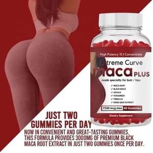 Gummies Naturelles Maca Plus 60 Unités – Complément Bio <span class=keywords><strong>pour</strong></span> l'Amélioration et le Raffermissement des Fesses et des Cuisses, Bonbons Volumisants <span class=keywords><strong>pour</strong></span> Adultes - Product Image 2