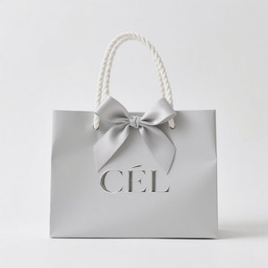 Túi giấy kraft đựng quần áo, quà tặng, mua sắm, cao cấp, có quai xách, kích thước nhỏ, in logo, dùng cho bán lẻ - Product Image 3